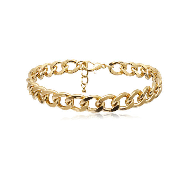 Solid Gold Anklet