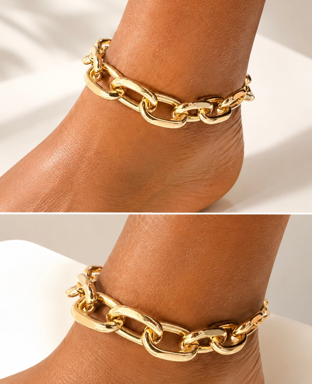 Gold Link Anklet