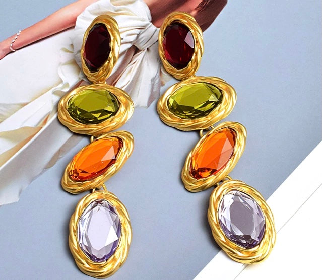 Multicolored Earrings