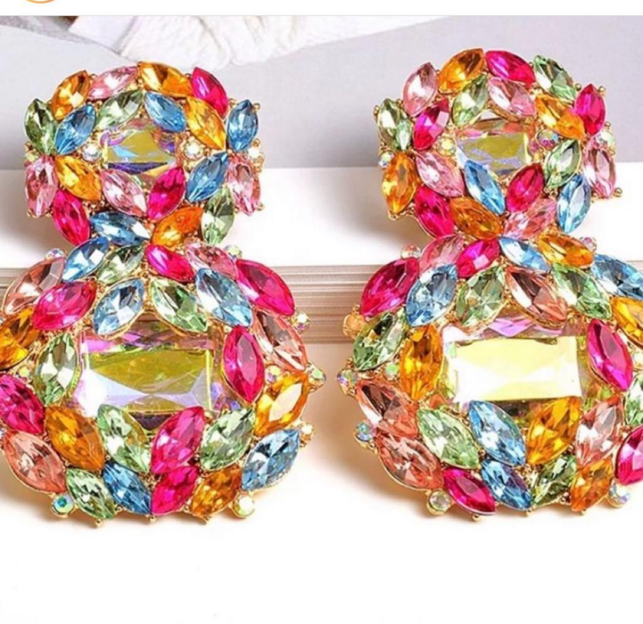 Colorful Stones Earrings