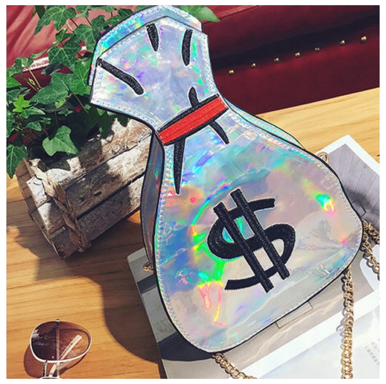 Money Bag Crossbody
