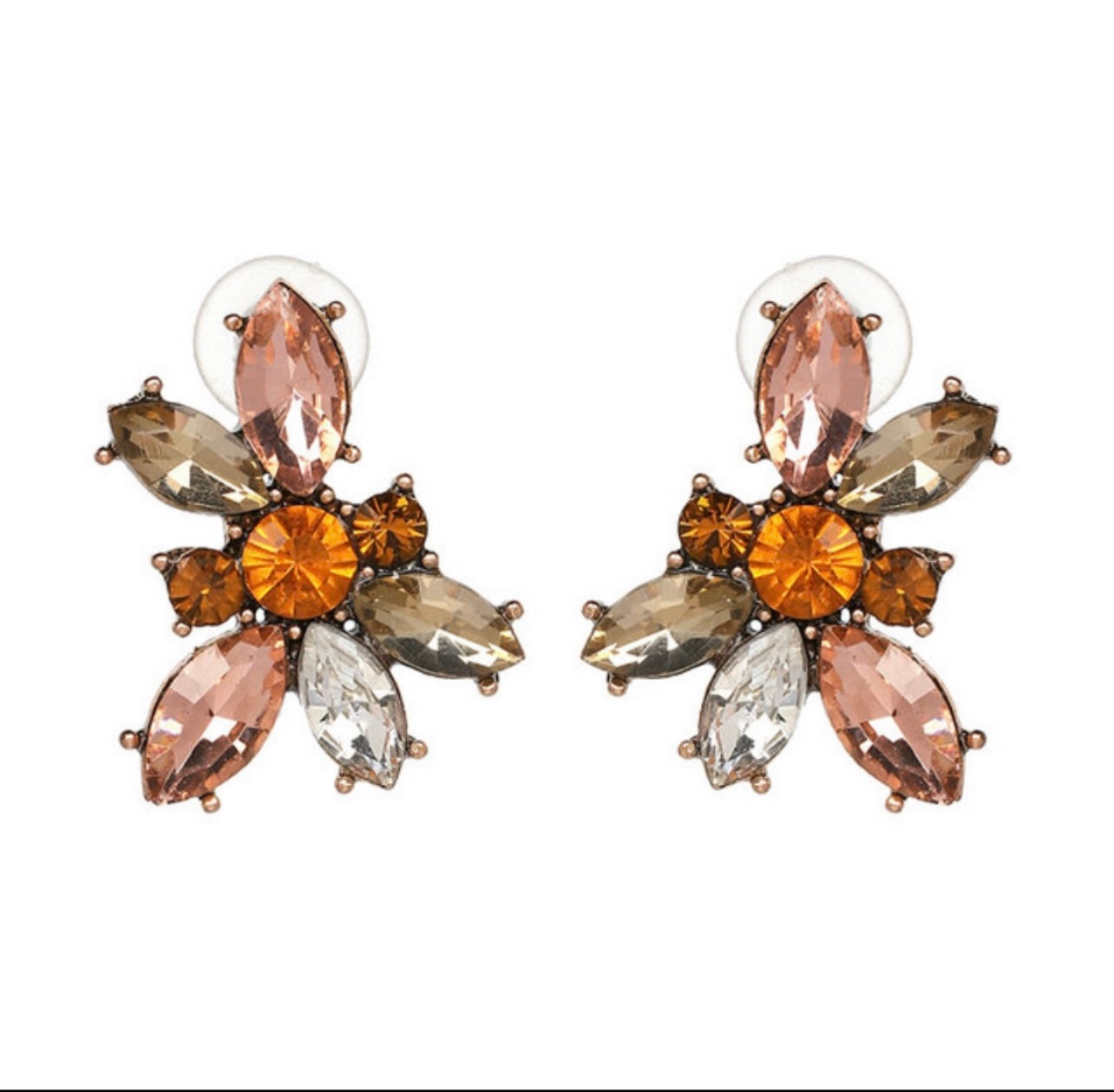Crystal Stud Earrings
