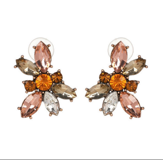 Crystal Stud Earrings