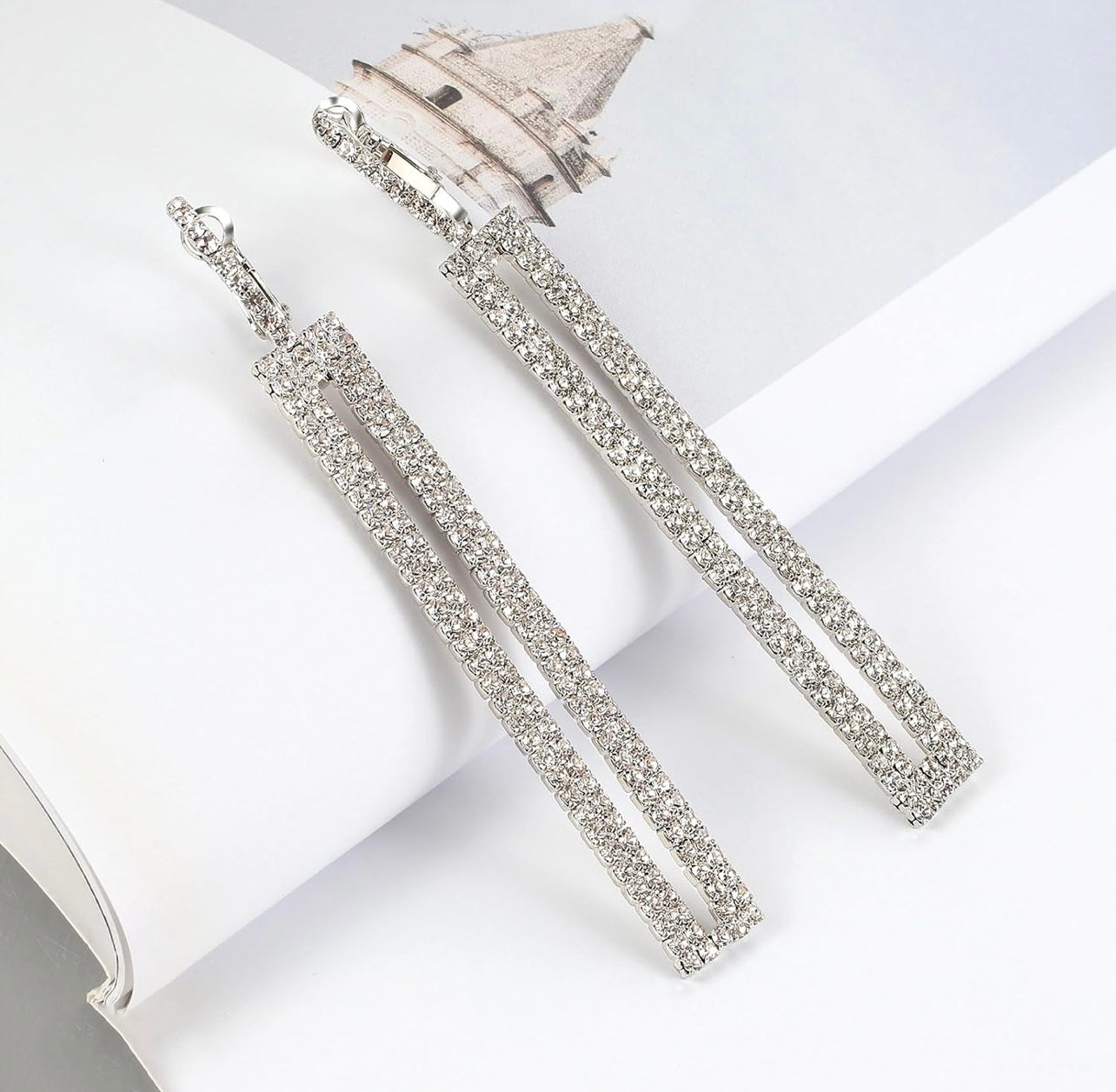 Geometric Drop Earrings