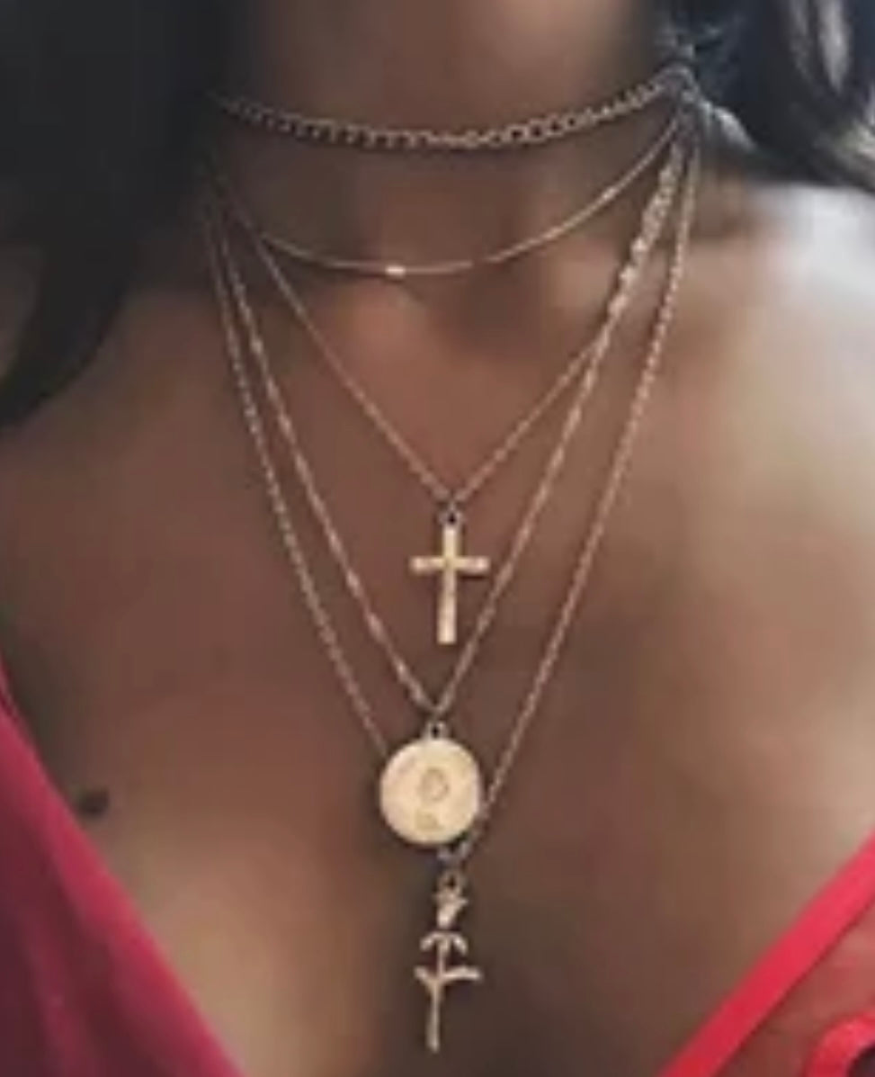 Multilayered Necklace