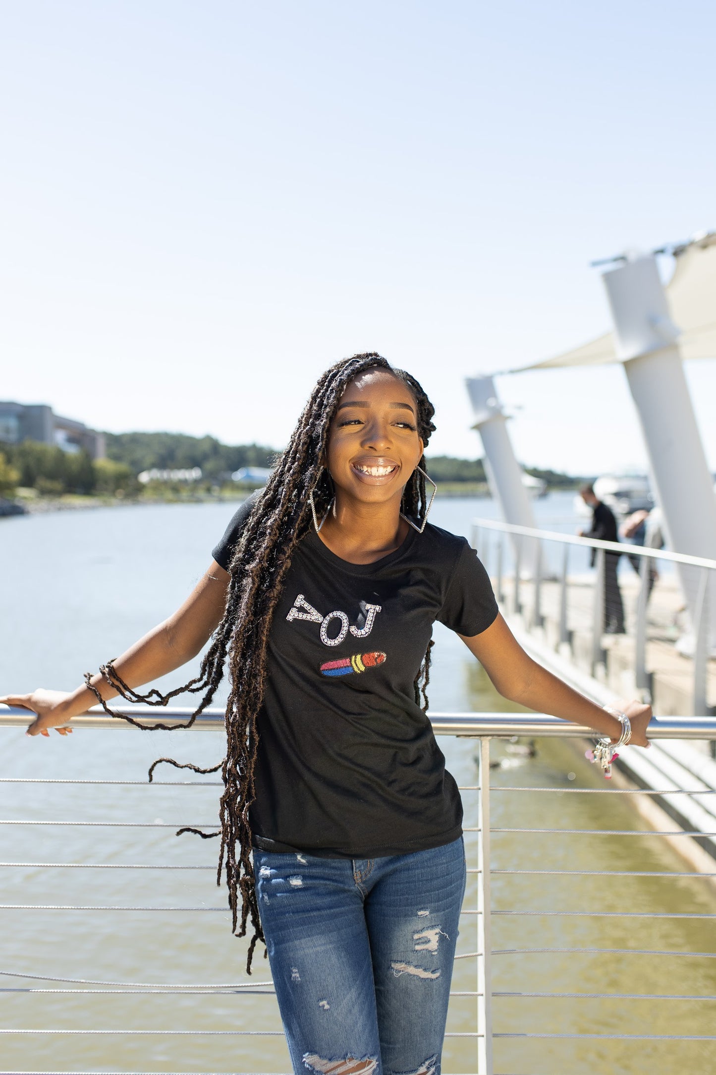 VOJ Embellished T-shirt